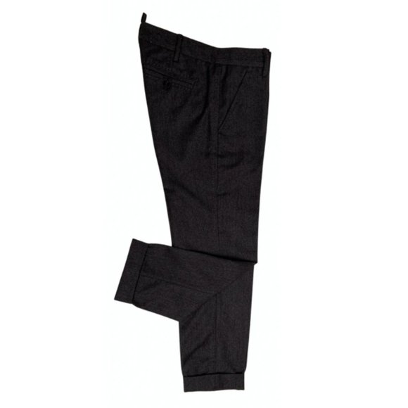 Vintage Y2K DSQUARED Cropped Low Rise Wool Trousers Y2K - Picture 4 of 11